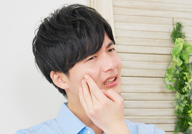 しっかり噛めない